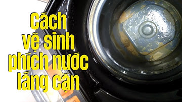 Cách vệ sinh phích nước điện tử bị lắng cặn