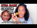 ADDING XTRA DARK CASTOR OIL TO MY WASH AND GO'S!!! | HAIR CHALLENGE | NATURAL HAIR