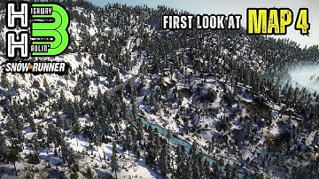 Hauling In The Mountains - NEW Highway Haulin 3 Mod Map - Snowrunner