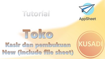 Tutorial membuat Aplikasi kasir Toko yang mudah dan cepat