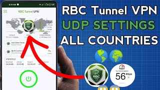 How To Setup RBC Tunnel VPN with all Country UDP Settings For Secure Browsing 