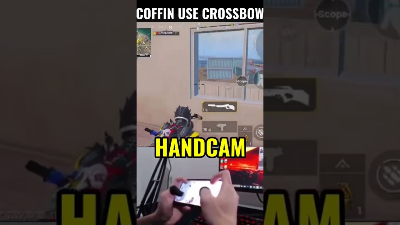 Best Use Of Crossbow 🔥 Coffin PUBG Mobile Handcam 