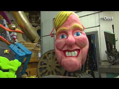 Koningin Maxima is dé troef van Oranjewijk Tubbergen tijdens Grote Twentse Carnavalsoptocht