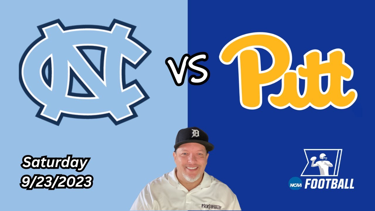 North Carolina Pittsburgh Saturday 9/23/23 NCAAF Picks and