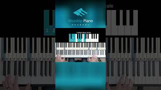 Simple Blues Piano Riff to End I Thank God by Maverick City Music
