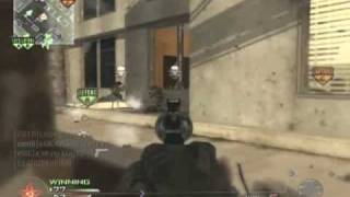 Mw2 Tactical Nuke Intervention Highrise Domination Gameplay w/Commentary