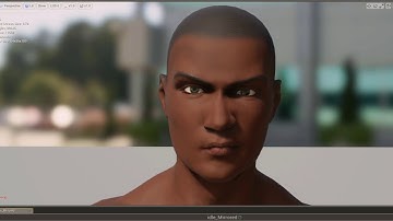 UE4 Facial Morph Target Test