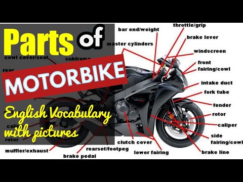 Motorcycle Parts - Motorbike Parts Names with