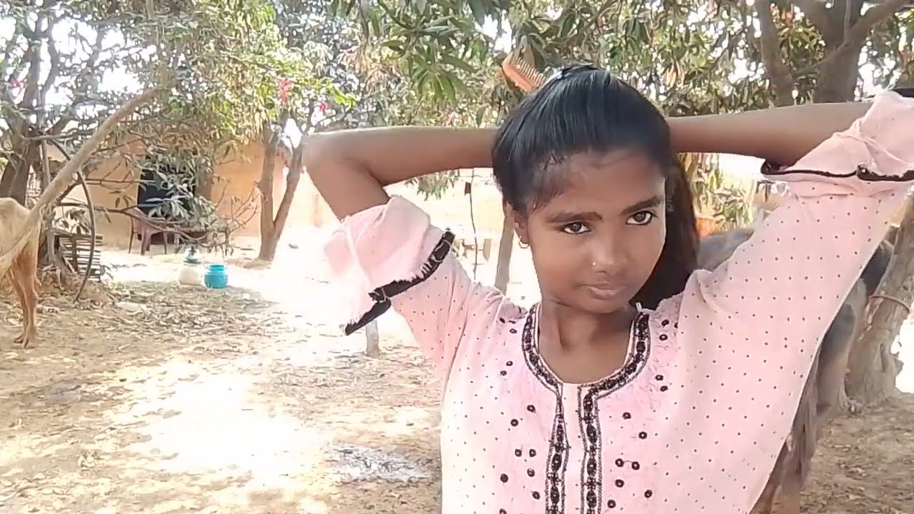 Hair Care Routine And Dry Hair Comb Full Video And Real Voice