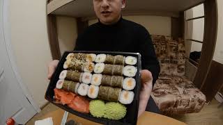 Пробуем суши сет за 350 руб. Суши-бар «Токио» г. Судак