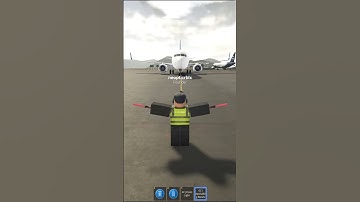 Marshalling a plane at the airport! #roblox #viral #aviation #june #dortmund #ptfs #projectflight