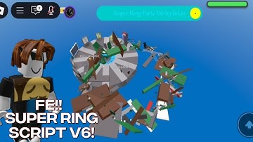 Super Ring Parts V6 Script | Natural disaster| Roblox | 0:40 #1x1x1x1 #tupers93 #coolkid 