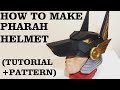 Pharah Helmet Tutorial and pattern! Overwatch Anubis Jackal