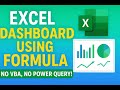 No VBA, No Power Query! Create a Dynamic Excel Dashboard Using Only Formulas
