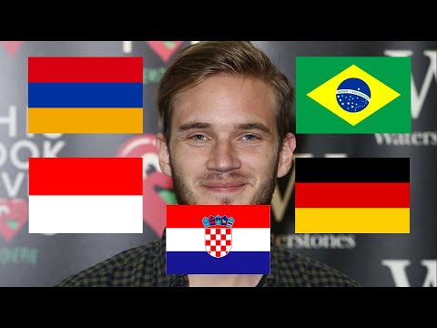 PEWDIEPIE in different languages ​​part 2