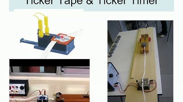 2.1 Linear Motion Part 2   Ticker timer