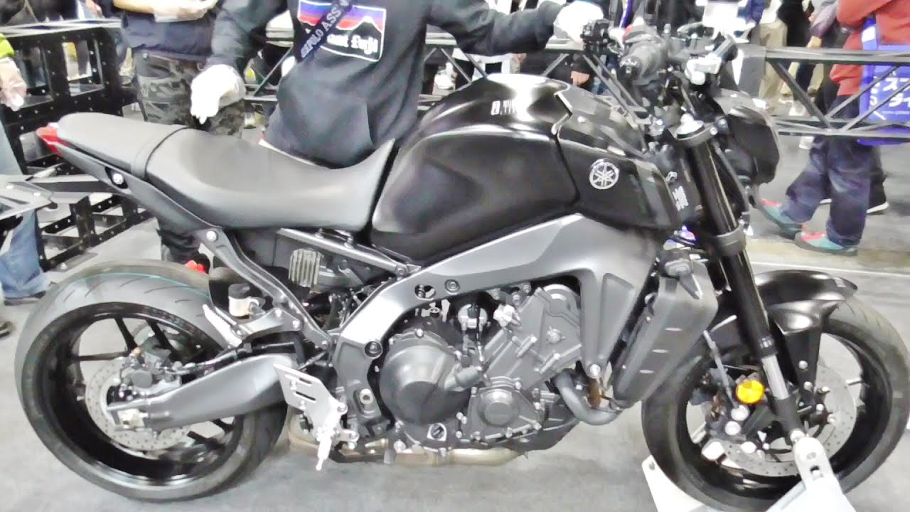 YAMAHA MT-09 ABS 2022 New Color Matte Dark Gray Metallic 6 (Matte