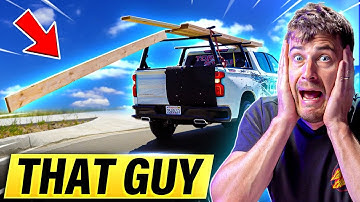 I Tested Every Way to Strap Lumber to a Truck