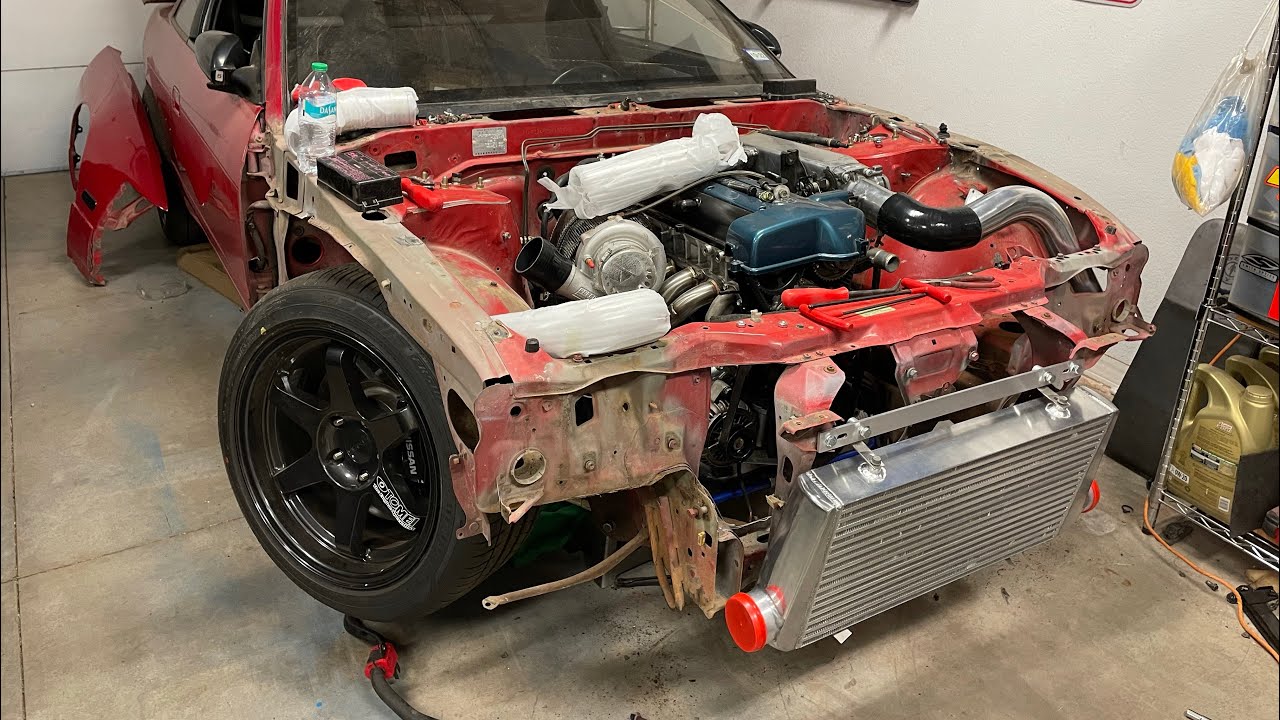 (Project S13 Coupe) CXR FMIC install & Wiring