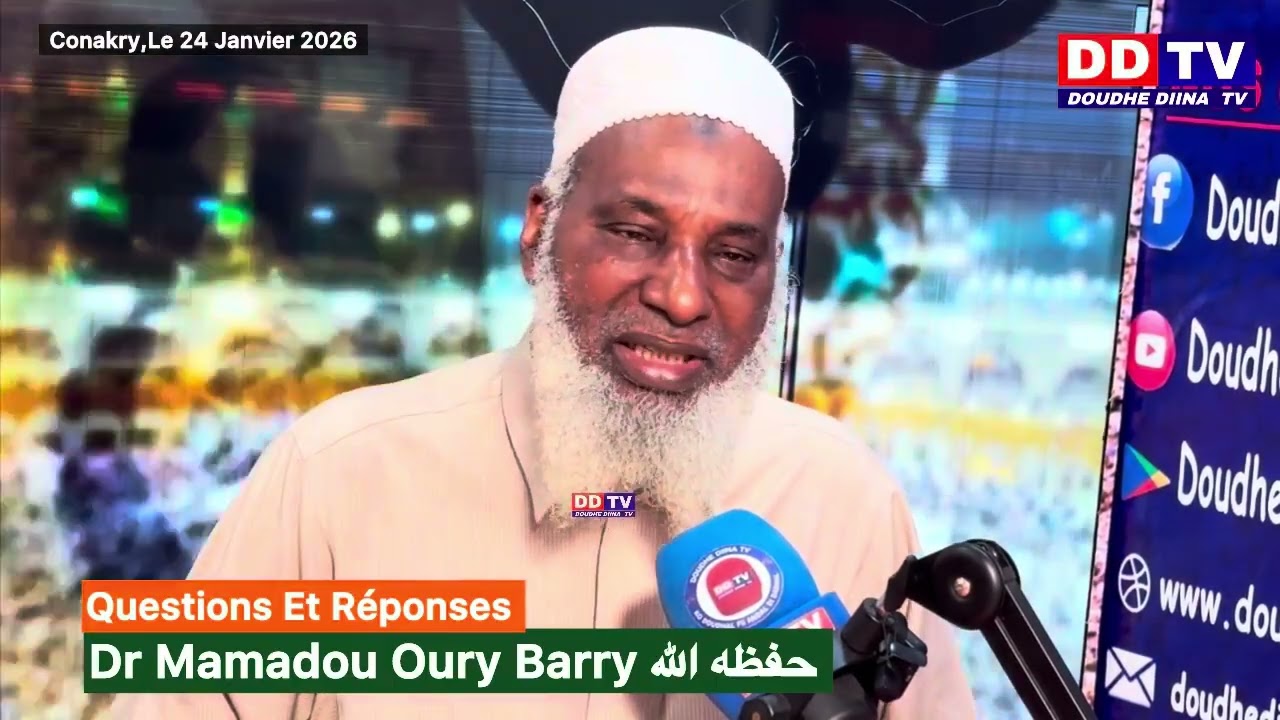 🛑 Questions Et Réponses Dr Oury Barry  Bhoural Hountingol, 