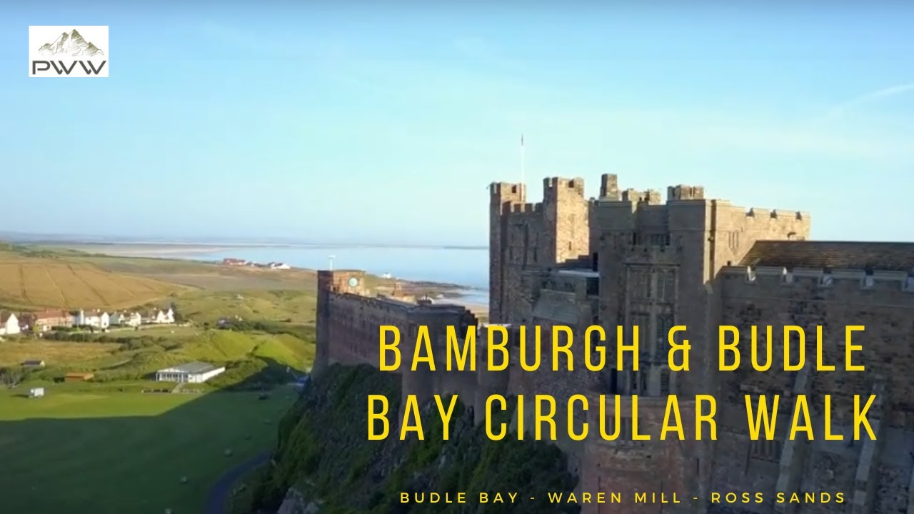Bamburgh Budle Bay Waren Mill Ross Sands Circular Walk. YouTube