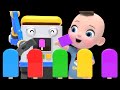 Claw Machine Song! | Yami Ice Cream ABC Nursery Rhymes Playground Color Song | Baby &amp; Kids Songs