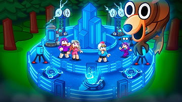 Using CYBER TECH To Build The Most SECURE BASE in 99 Nights In The Forest…