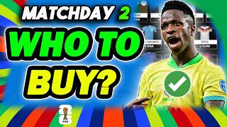 MATCHDAY 2 BEST PLAYERS TO BUY✅ | FIFA WORLD CUP FANTASY FOOTBALL 2026 screenshot 1