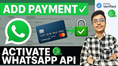 How to Add Payment Method in WhatsApp Business API  | Activate Your WhatsApp API Step-by-Step 2025
