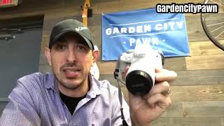 Canon EOS rebel SL1 for sale Garden City Pawn this week 249 99