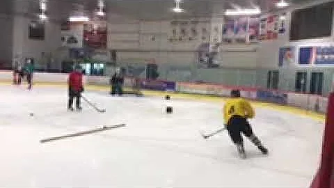 Leo Mihalochrista working hard with Daniel Sprong
