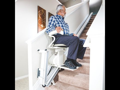 Harmar Pinnacle SL300 Stair Lift - YouTube