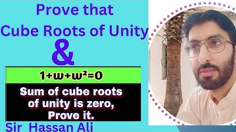 Ch#4|Quadratic Equations| Cube roots of Unity & its Properties - 11th Math