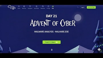 Malware Analysis - Malhare.exe | Advent of Cyber 2025 | Tryhackme