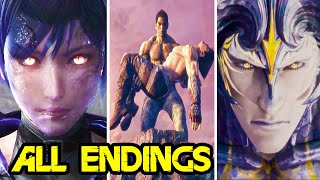 Tekken 8 - Story ALL ENDINGS (Good Ending, Bad Ending, Secret Ending) 2024