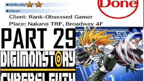 Digimon Story Cyber Sleuht #1 Gamer Case Walkthrough Ps4 Gameplay (Part 29)