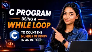 While Loop Practice Tutorial | Count Number of Digits in C | Beginner Friendly