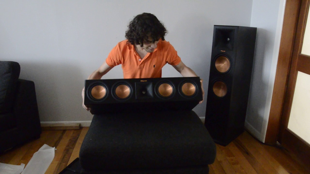 Klipsch Rp-450C UNBOXING \u0026 FIRST 