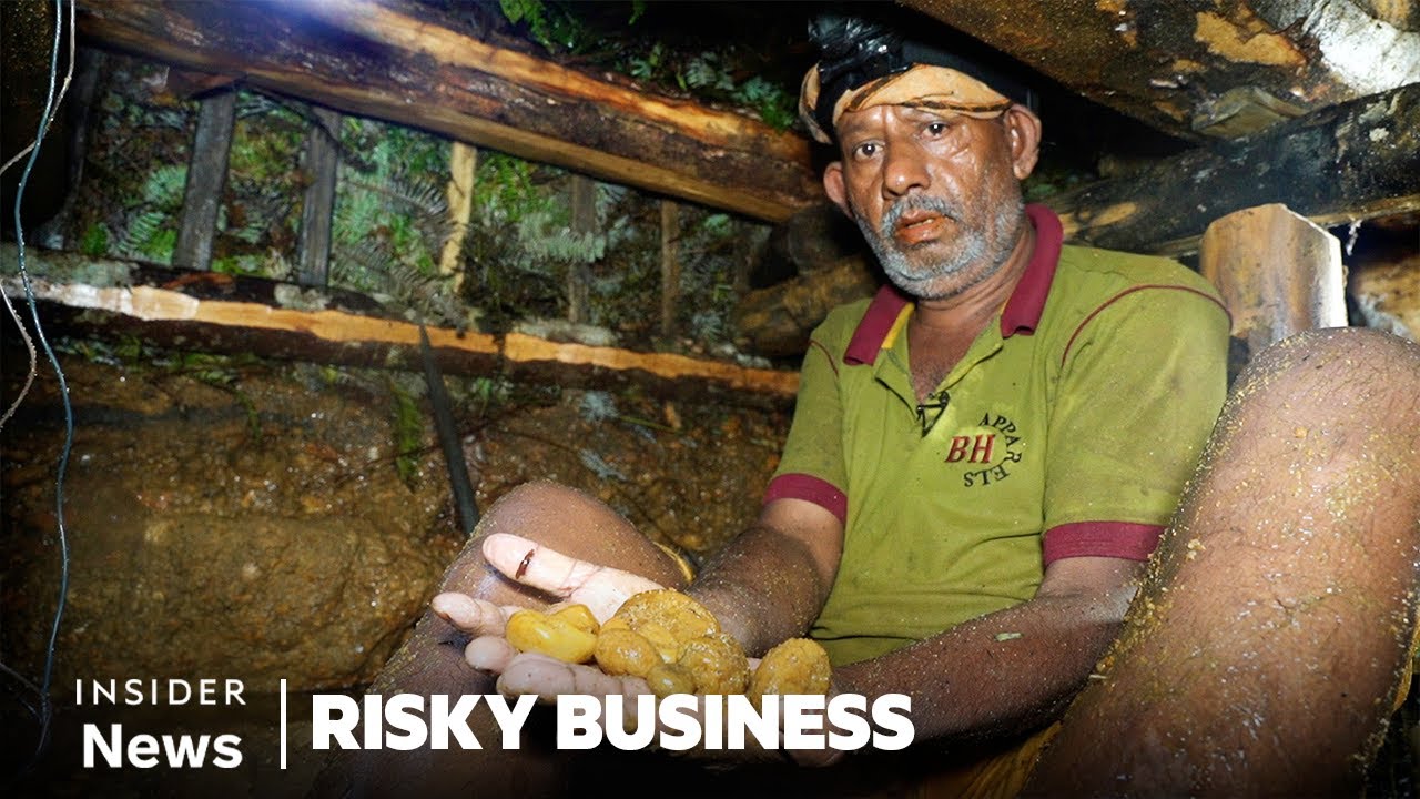 ⁣How People Risk Their Lives Hunting For Gems, Pearls, and Gold | Risky Business | Insider News