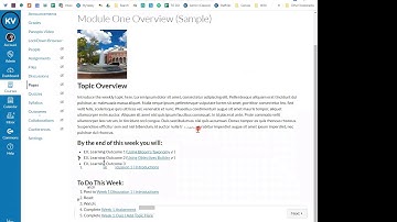 Canvas Basics: Online and Blended Teaching Seminar 2020