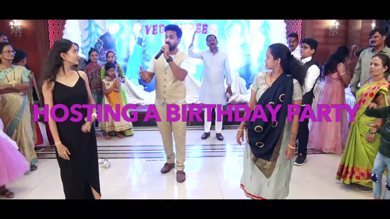 Marathi Anchor Birthday Party Anchor Anchor / Game Host Gitesh