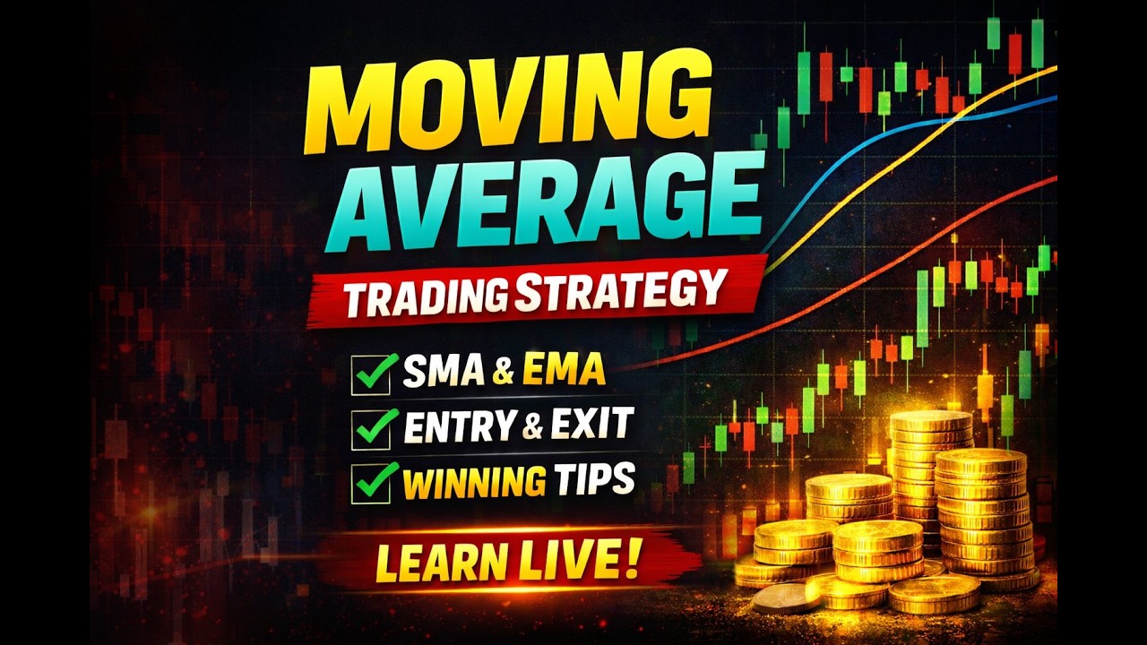 Moving Average Crossover Strategy | LIVE Market Analysis - YouTube
