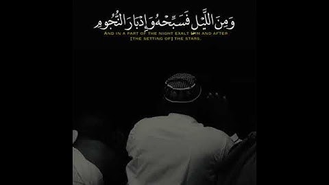 سورة الطور#القارئ_ ياسر_ الدوسري