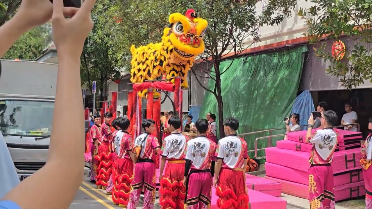 Tiong Bahru Market 2025 - Lion & Dragon Dance  #liondance