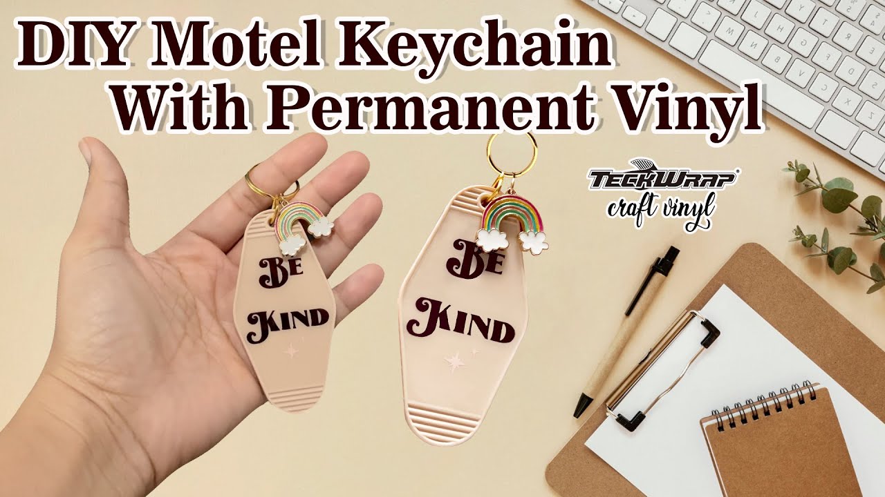 Motel Keychains Blanks 5 in a pack – TeckWrap Craft Europe