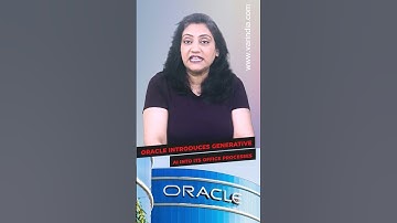 Oracle introduces Generative AI into its office processes #shortsvideo