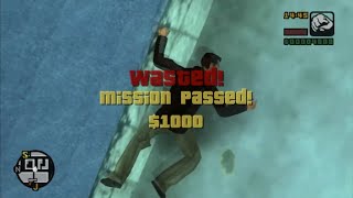 GTA Liberty City Stories: Mission Passed! and Wasted!