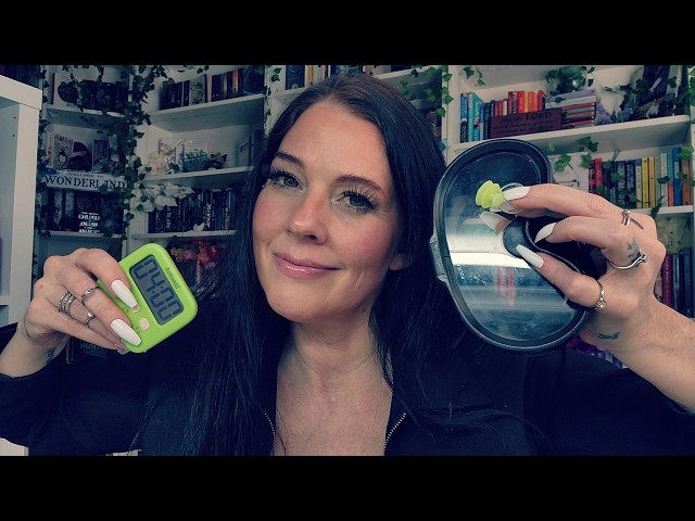 ASMR- Breath Holding Practice (W/Nose Clip & Divers Mask) 🤿🤭