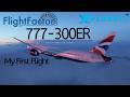 FlightFactor 777 300ER EGLL Heathrow To LGAV Athens BA628 Xplane12 Aviation 