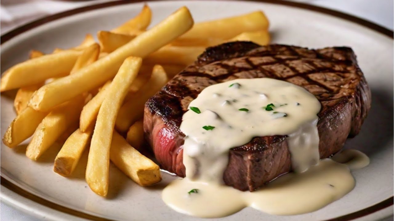 Beef Steak with Tarragon sauce Steak recipe by Sammy sammyfood 